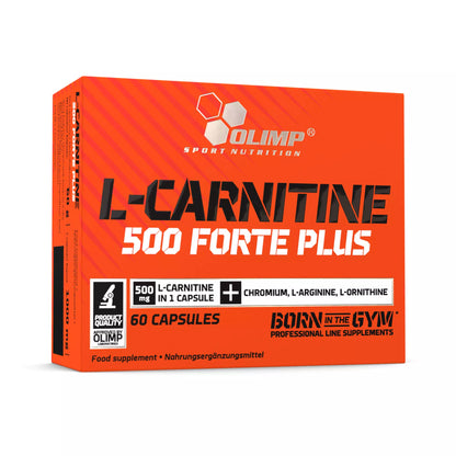 L-Carnitine 500 Forte Plus 60 capsules